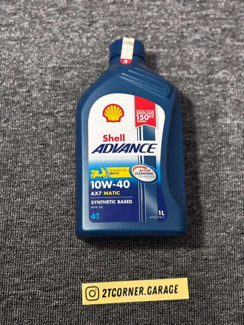 SHELL AX-7 10W-40 MATIC 1L