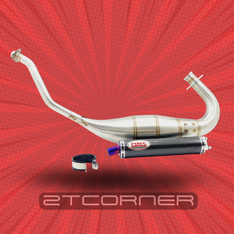 KNALPOT DBS STAINLES NINJA KR150 COBRA SELENSER CARBON/TITANIUM