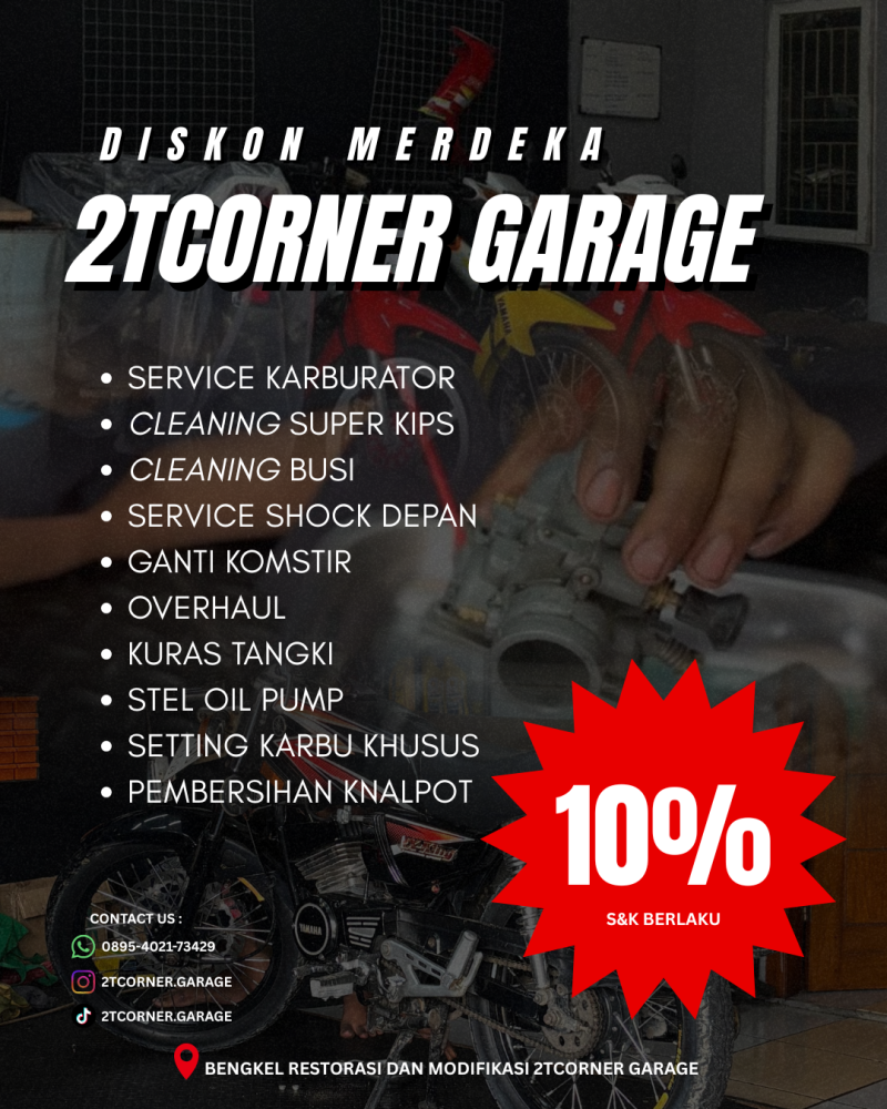 Diskon Merdeka 10% OFF 